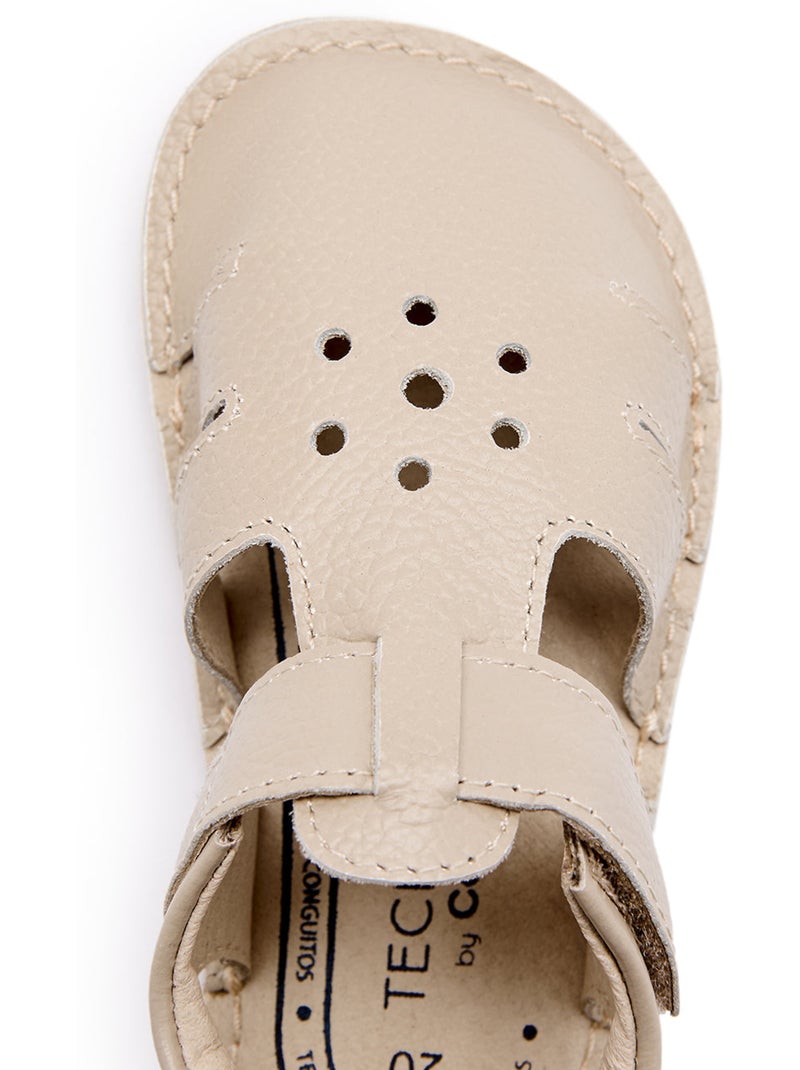 Sandales Conguitos Barefoot Beige - Kiabi