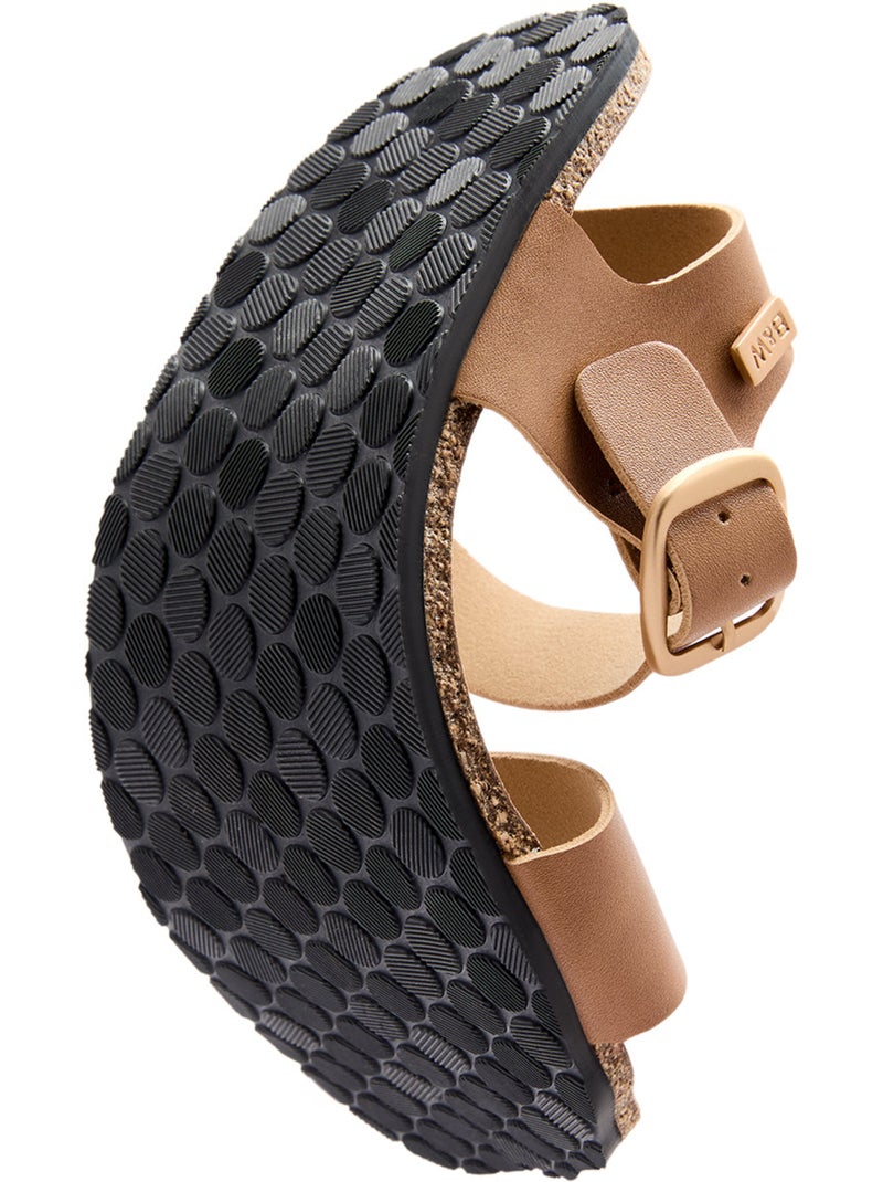 Sandales conguitos barefoot goflex abiertas Marron clair - Kiabi