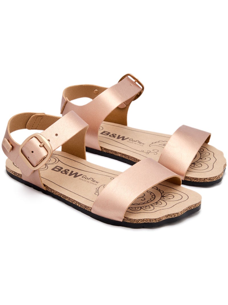 Sandales conguitos barefoot goflex abiertas Rose - Kiabi