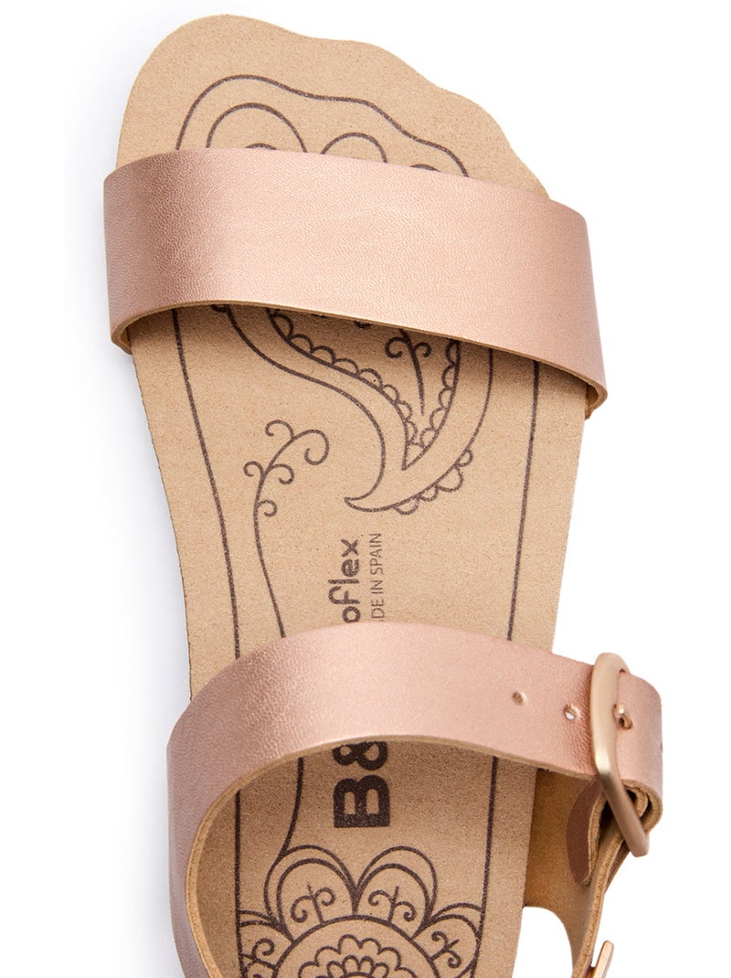 Sandales conguitos barefoot goflex abiertas Rose - Kiabi