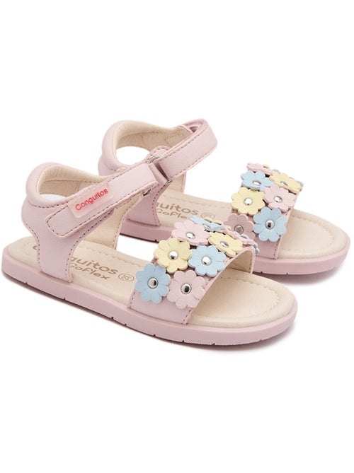Sandales conguitos barefoot goflex floral - Kiabi Sandales conguitos barefoot goflex floral - Kiabi