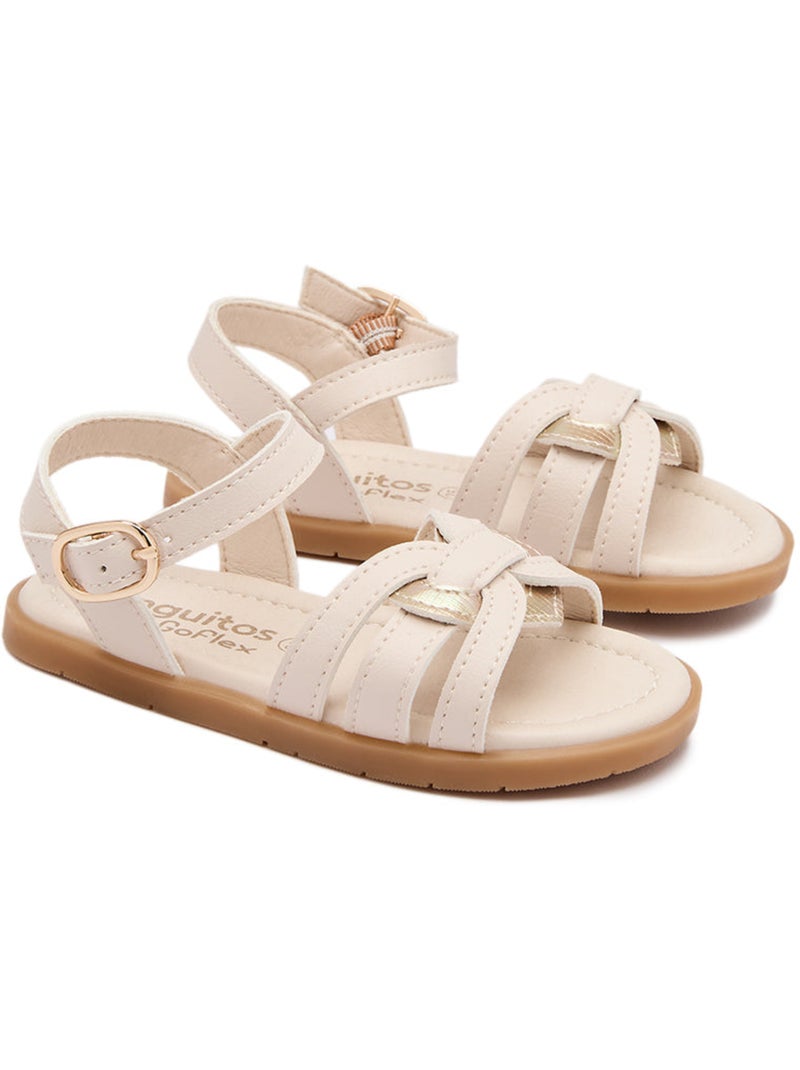 Sandales conguitos barefoot goflex knot Beige - Kiabi