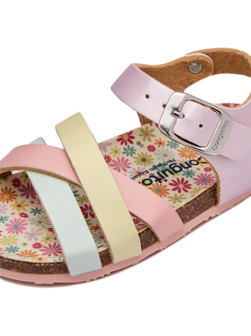 Sandales conguitos bio abiertas Multicolore - Kiabi