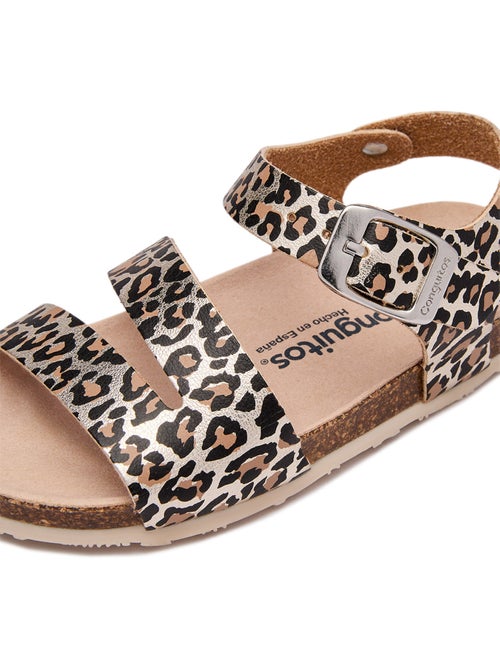 Sandales Conguitos Bio Animal Print - Kiabi Sandales Conguitos Bio Animal Print - Kiabi