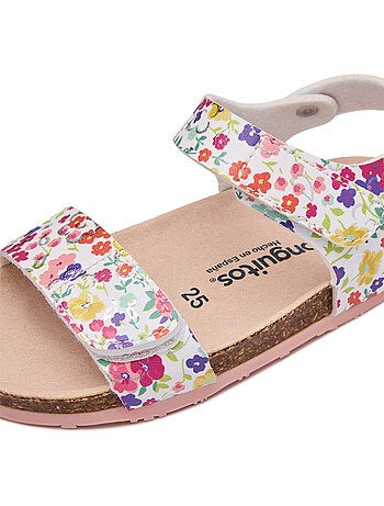 Sandales conguitos bio flores