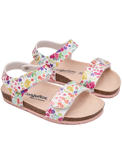 Sandales Conguitos Bio Flores - Kiabi Sandales Conguitos Bio Flores - Kiabi