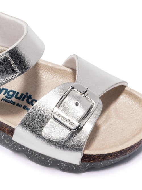 Sandales Conguitos Bio  Metalizado Girls - Kiabi