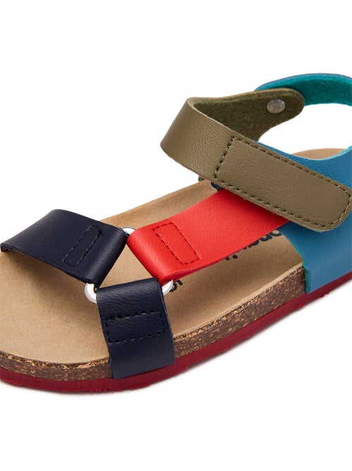 Sandales Conguitos Bio Multi Blue - Kiabi Sandales Conguitos Bio Multi Blue - Kiabi