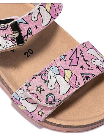 Sandales conguitos bio unicornio