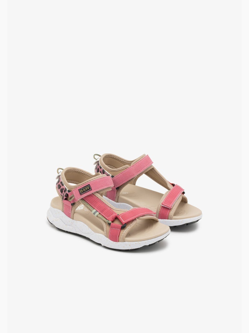 Sandales conguitos estampado Rose - Kiabi