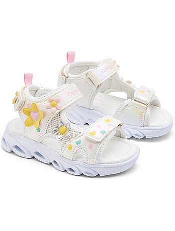 Sandales conguitos floral luces