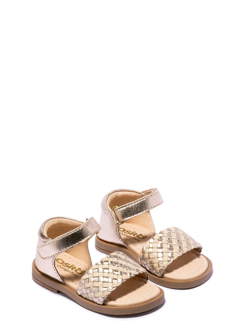 Sandales conguitos Gold - Kiabi