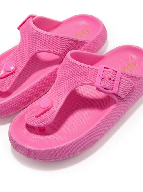 Sandales Conguitos Hebilla Slides - Kiabi Sandales Conguitos Hebilla Slides - Kiabi