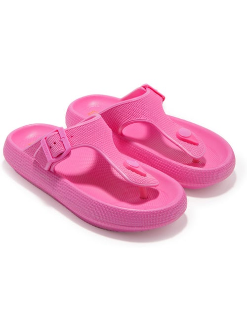 Sandales Conguitos Hebilla Slides - Kiabi Sandales Conguitos Hebilla Slides - Kiabi