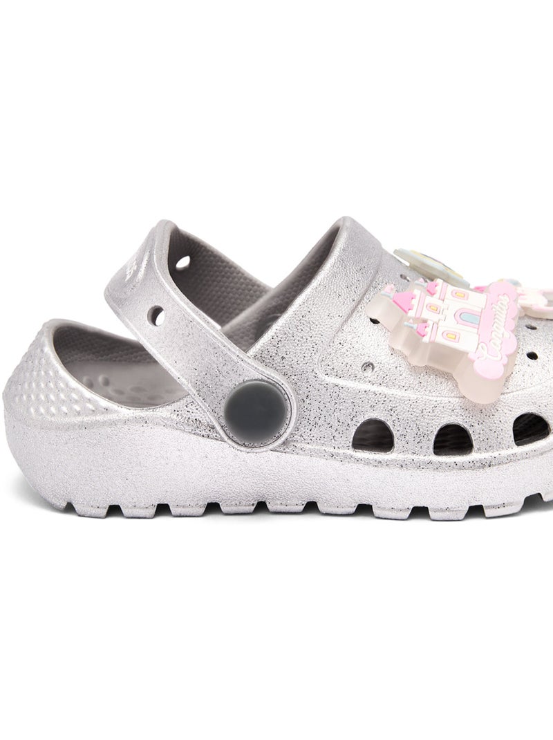 Sandales conguitos light Argent - Kiabi