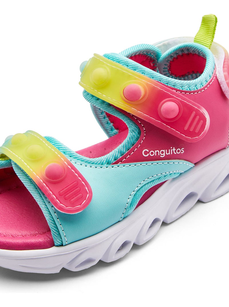 Sandales Conguitos Luces Rose - Kiabi