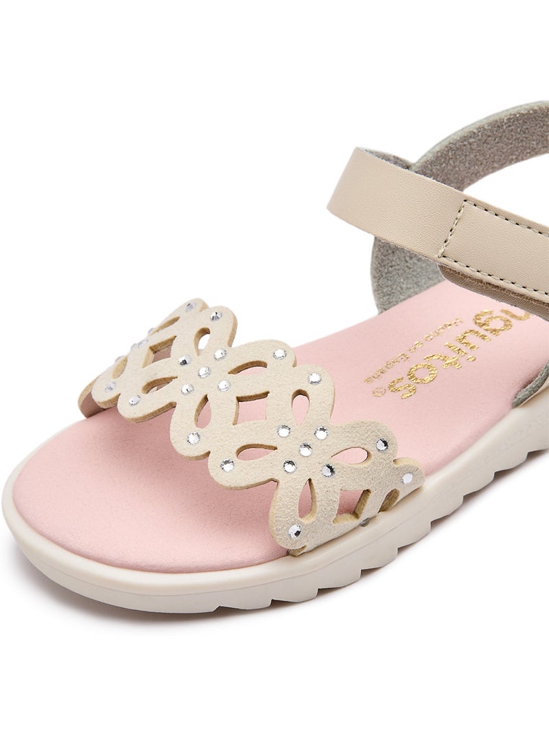 Sandales Conguitos Mariposa Beiges Beige - Kiabi