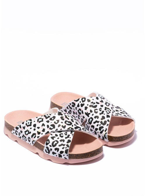 Sandales conguitos multi pard bio  b&w - Kiabi