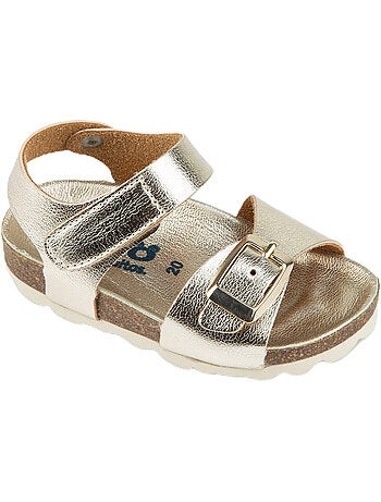 Sandales conguitos plata