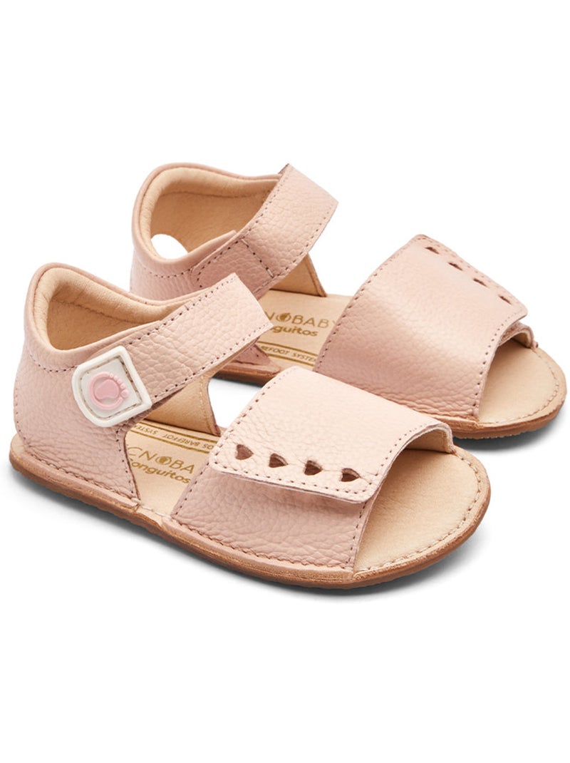 Sandales conguitos respetuosas corazón Rose - Kiabi