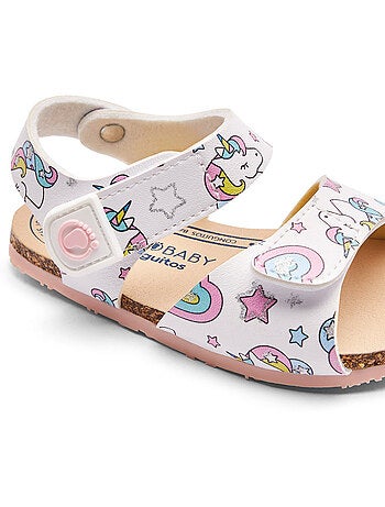 Sandales conguitos respetuosas unicornio