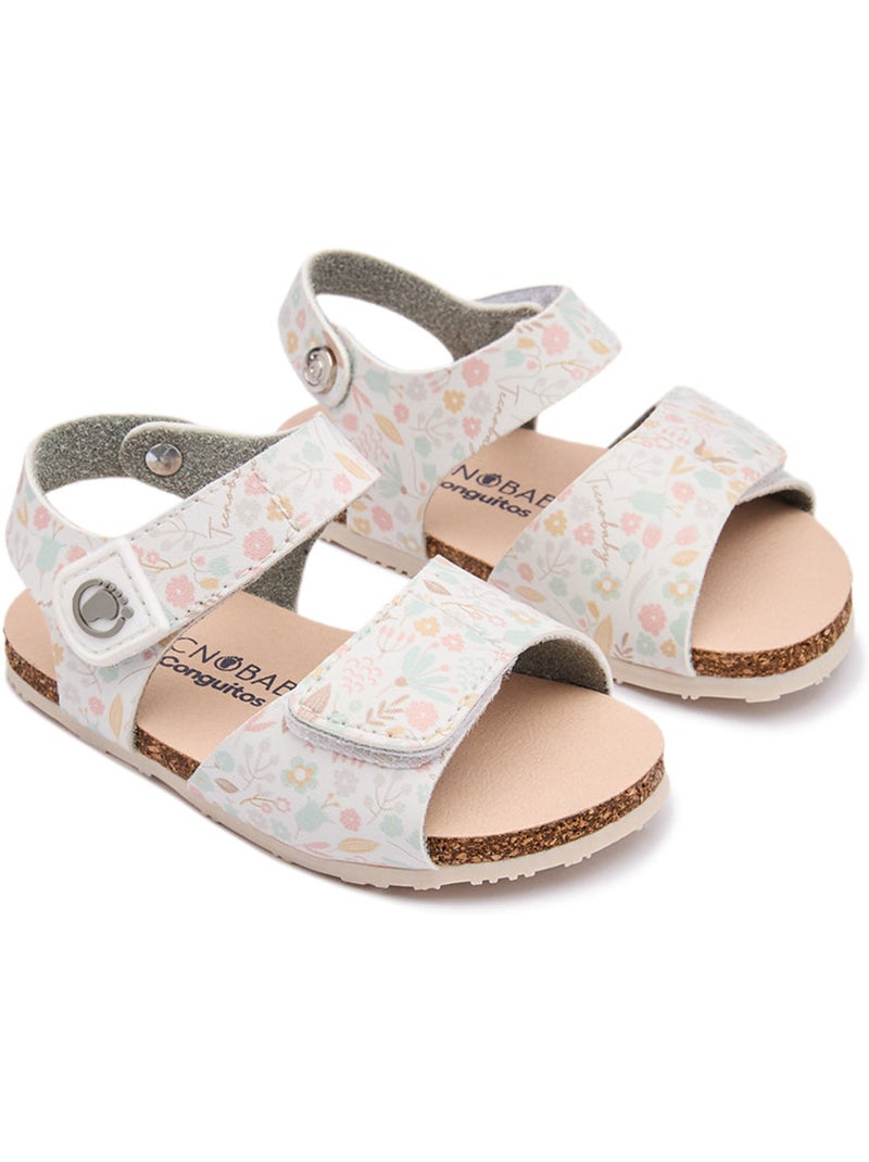 Sandales conguitos sensoriales floral Multicolore - Kiabi