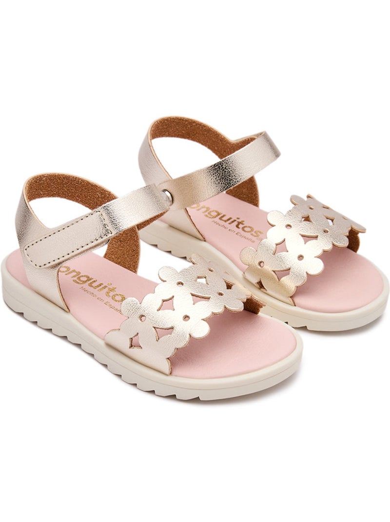 Sandales Conguitos Shine Gold - Kiabi