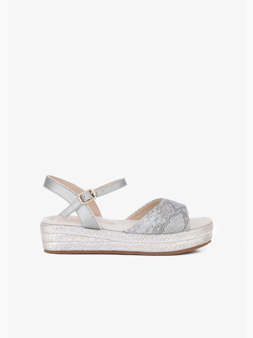 Sandales conguitos snake wedge - Kiabi
