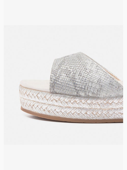 Sandales conguitos snake wedge - Kiabi