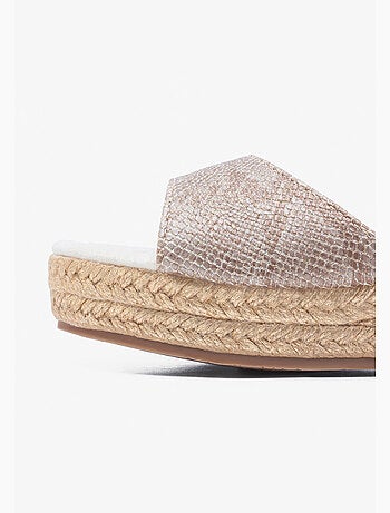 Sandales conguitos snake wedge