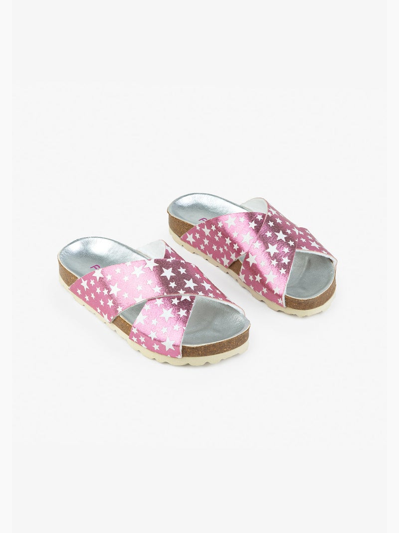 Sandales conguitos stars  bio Rose - Kiabi