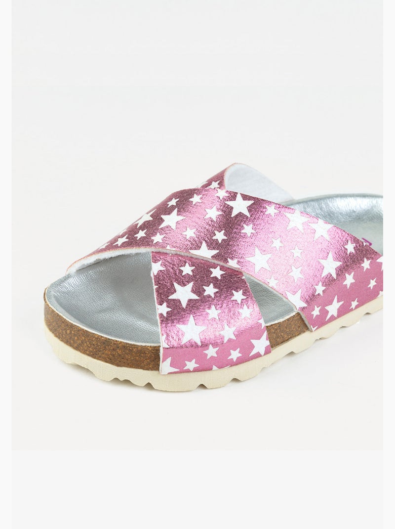 Sandales conguitos stars  bio Rose - Kiabi