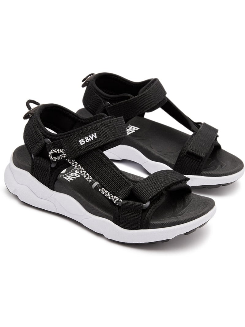 Sandales Conguitos Tiras Noir Noir - Kiabi