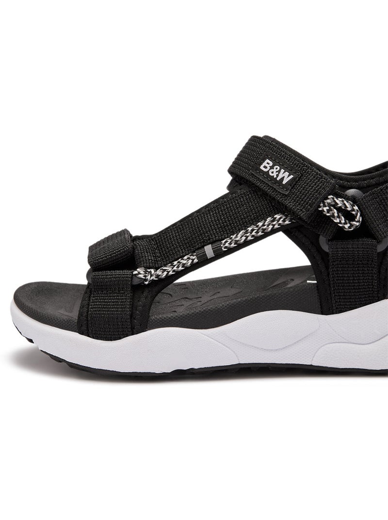 Sandales Conguitos Tiras Noir Noir - Kiabi