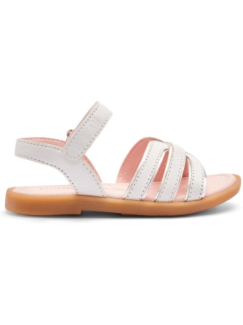 Sandales Conguitos Tiras Piel - Kiabi