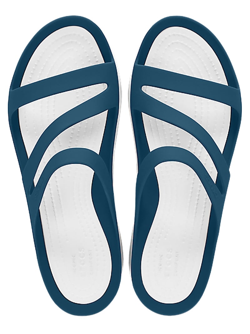 Sandales Crocs Swiftwater Bleu - Kiabi
