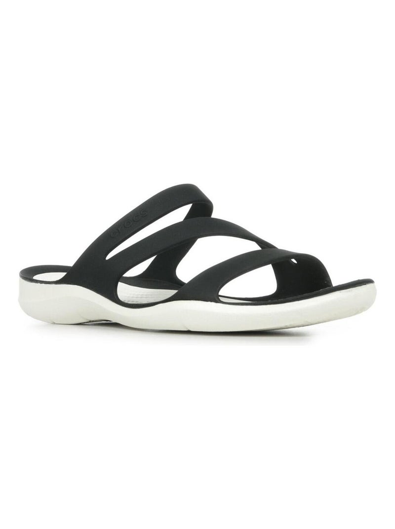 Sandales Crocs Swiftwater Sandal Blanc Noir - Kiabi