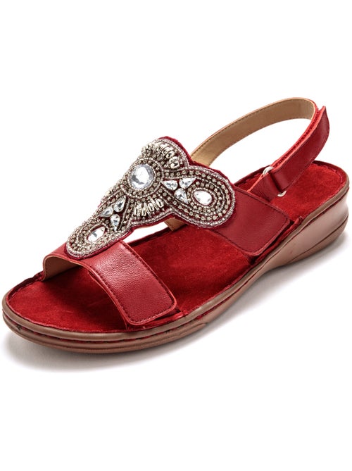 Sandales cuir - PEDICONFORT - Kiabi