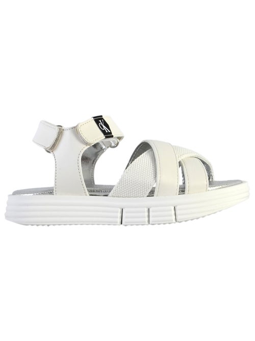 Sandales Cuir Calvin Klein Jeans Enfant - Kiabi