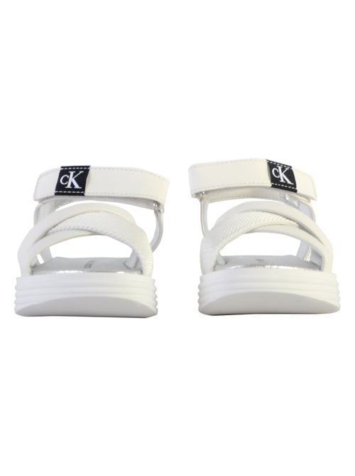 Sandales Cuir Calvin Klein Jeans Enfant - Kiabi