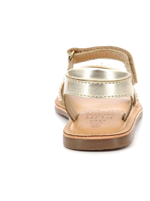 Sandales Cuir Capearls Mod 8 - Kiabi