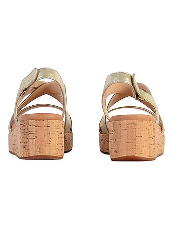 Sandales Cuir Clark Kimmei Cork
