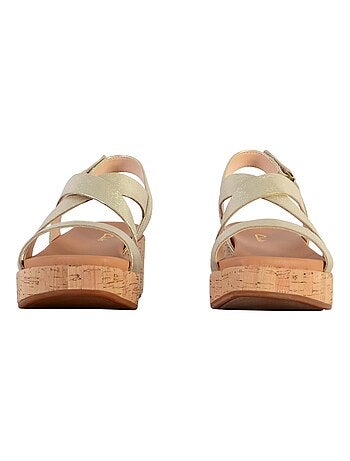 Sandales Cuir Clark Kimmei Cork