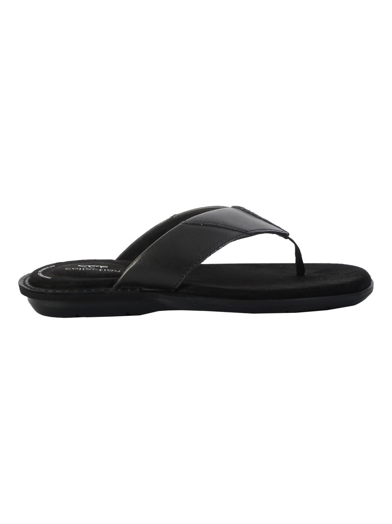 Sandales Cuir Clarks Ellison Easy Noir - Kiabi