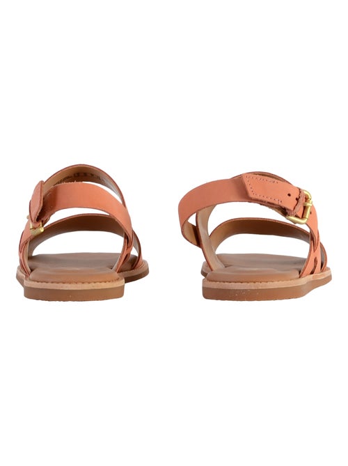 Sandales Cuir Clarks Karsea Strap - Kiabi