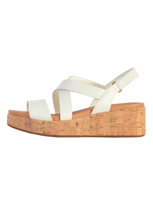 Sandales Cuir Clarks Kimmei Cork - Kiabi