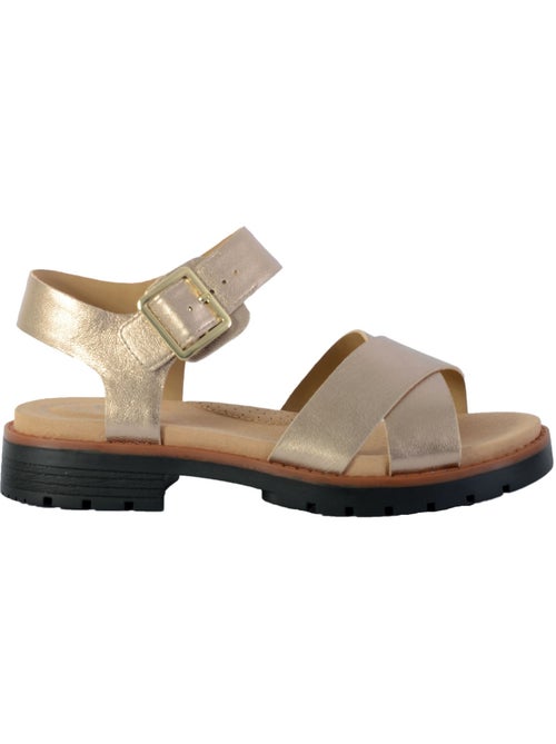 Sandales Cuir Clarks Orinoco Strap - Kiabi