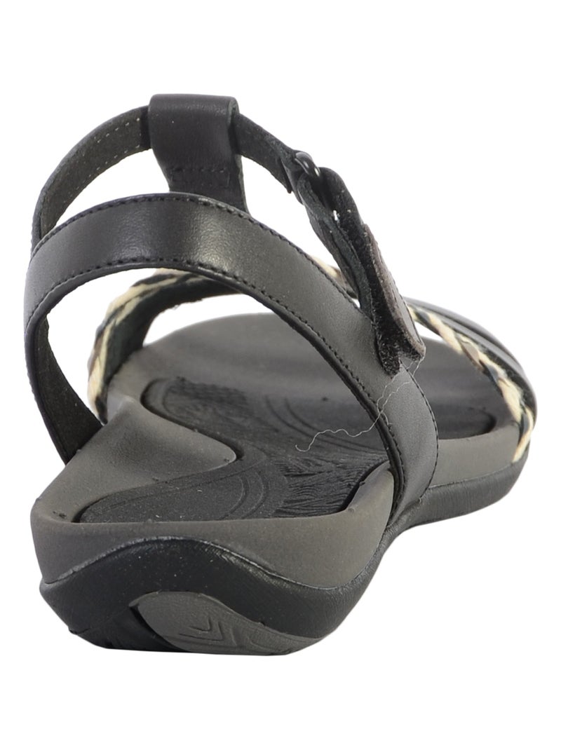 Sandales Cuir Clarks Tealite Grace Noir - Kiabi