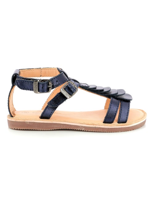 Sandales Cuir Dertige Aster - Kiabi
