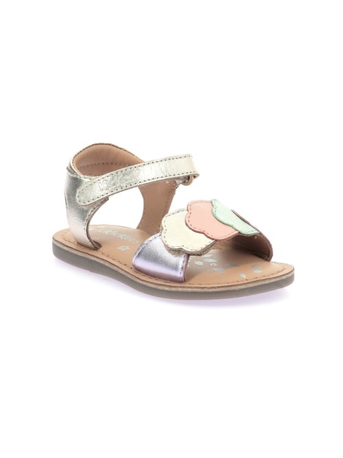 Sandales Cuir Dyastar Kickers - Kiabi